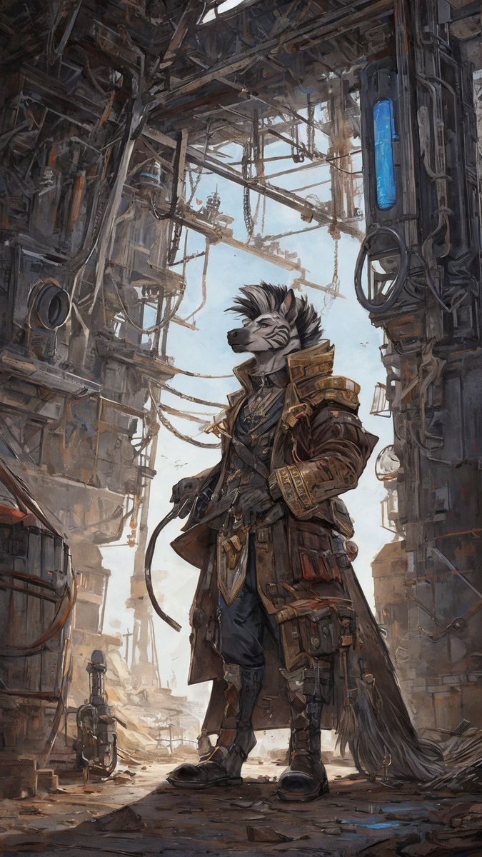 twtesquire's tweet photo. Steampunk Airship Expedition 
#AiArt #2dArt #Furry #FurryArt #GayFurry #AiCommunity https://t.co/3XXgFowx6Q