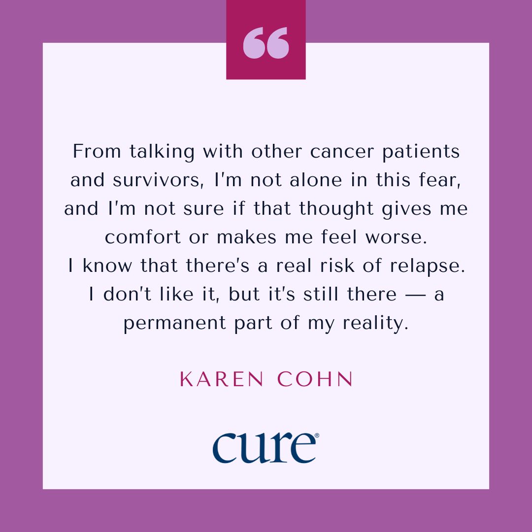 A #FearofRecurrence is common for #survivors and patients with #cancer, which Karen Cohn experiences whenever a symptom of something appears.

Read Karen's story here: curetoday.com/view/is-it-a-s…
