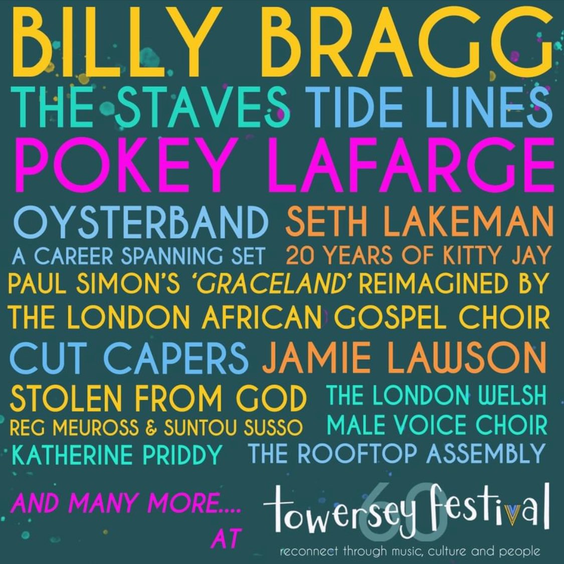 Just Announced! 🎪 Joing the 2024 @towerseyfesti line-up at Claydon Estate, Buckingham UK! Tickets are available now at pokeylarge.net/tour. The band will take the stage on Saturday August 24th!