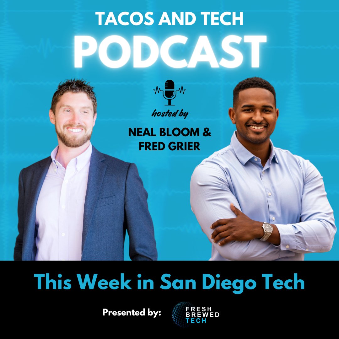 If you're still plugged in, you are in for an ear treat. Tune in and get ready to dance to the latest This Week in SD Tech News with @fredmgrier and myself.