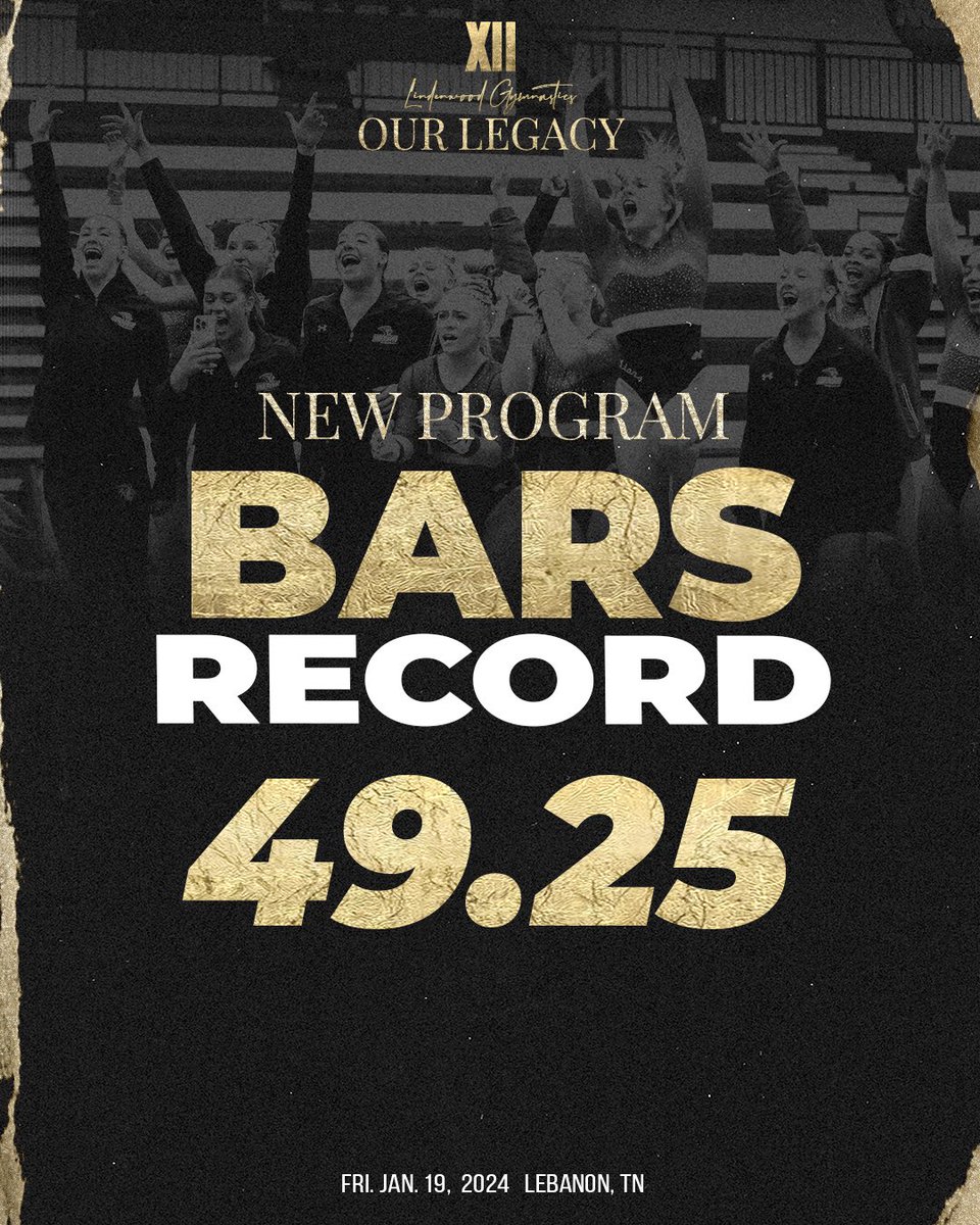 A RECORD-BREAKING NIGHT✨Continuing to build #OurLegacy
