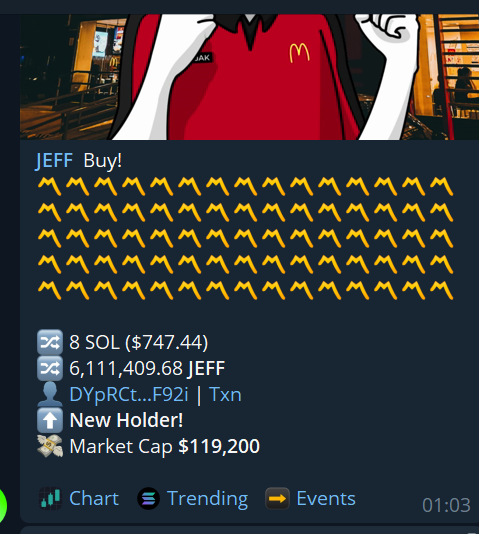 $JEFF is enticing individuals to invest more $SOL s into it.

dexscreener.com/solana/3ehu4aj…
We are only X7 from here to break ATH