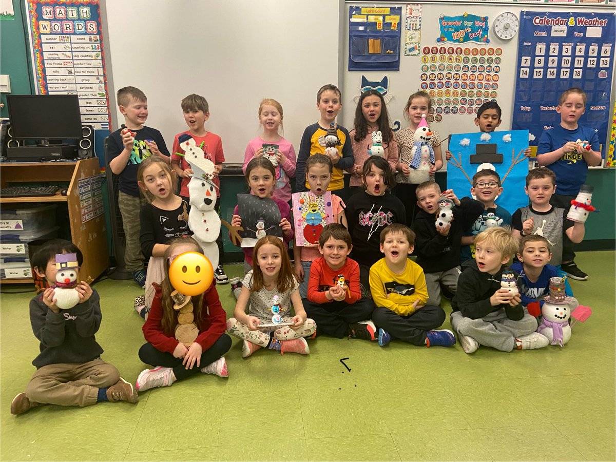 Today we were introduced to the last of our snowman friends! Everyone did such an awesome job with their project! Congratulations and thank you for sharing your snowy creations with us! ☃️ ❄️ <a href="/holyfamilyscho2/">holyfamilyschool</a>