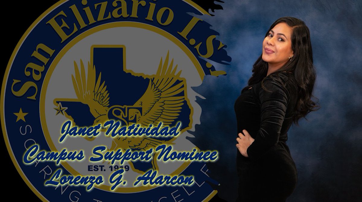 saneliisdHR's tweet photo. Congratulations to Mrs. Janet Natividad!
Campus Support Employee of the Year for Alarcon Elementary✨
She serves with #CommitmentValor&Corazon 💙
@AlarconElem @SanElizarioISD @janetnatividad_ https://t.co/FbWBUFCVl5