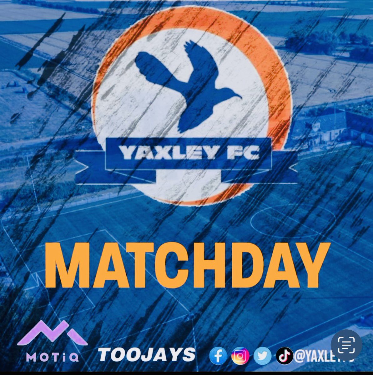⚽️⚽️⚽️Match Day⚽️⚽️⚽️ 
<a href="/RCWFC/">Racing Club Warwick FC</a> 🆚 <a href="/yaxleyfc/">YaxleyFC</a>
 🏆 <a href="/utdcos/">UCL</a> Premier Division South
#Cuckoos  
🔵🟠🔵🟠
Sponsored kindly by
<a href="/MOTIQSPORTS/">MOTiQ</a> &amp; <a href="/TTHRC/">TOOJAYS Training</a>