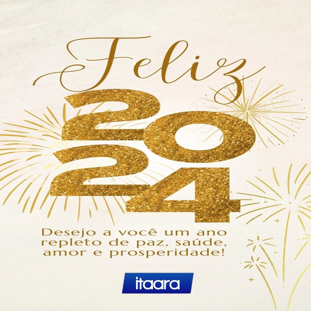 Desejo a você um ano repleto de paz. Saúde, amor e prosperidade! 

Feliz 2024, Feliz Ano Novo!🎆 

#itaara #felizanonovo #feliz2024 #mossoró #riograndedonorte #nordeste #brasil