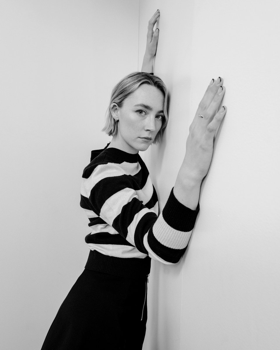 #TheOutrun star Saoirse Ronan photographed by Ryan Pfluger in THR's Studio in Park City