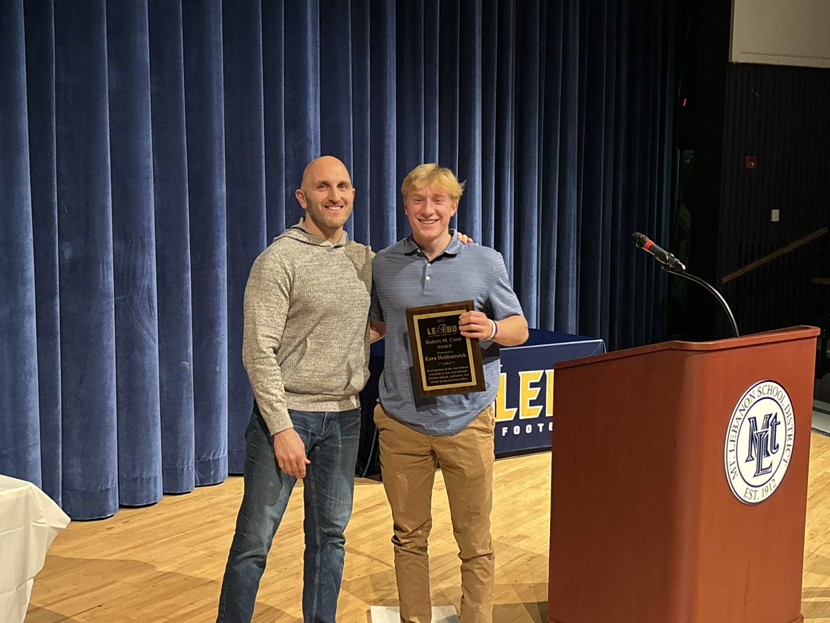 Congratulations to our
🏆2023 Alumni Award Winners🏆

Ezra Heidenreich

ROBERT M. COHN UNSUNG HERO AWARD 
The player who, through selflessness, grit &amp; determination, gave the fullest measure of themselves in a team effort &amp; made the most of that talent to create a winning