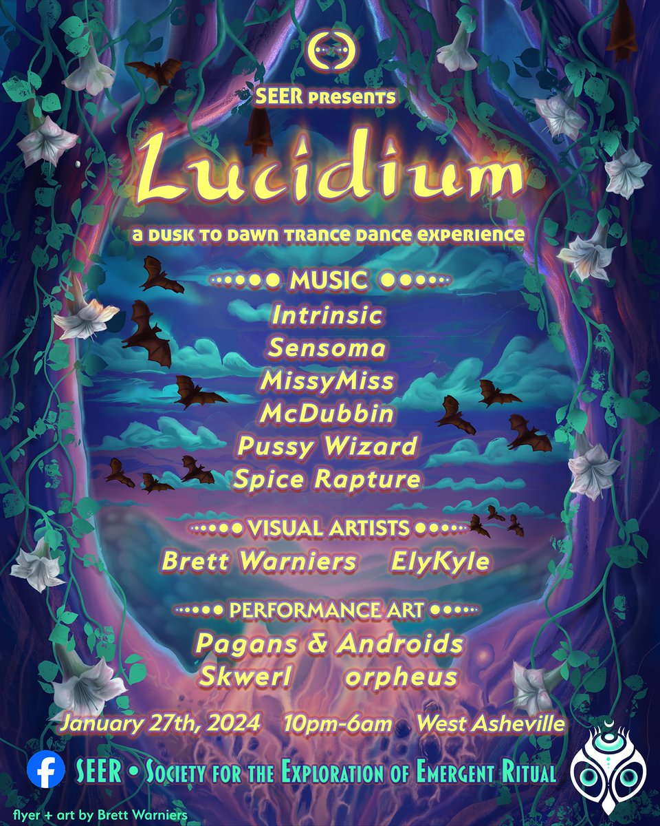 The phase 1 flyer ❄️🎶🦉🛸🔥