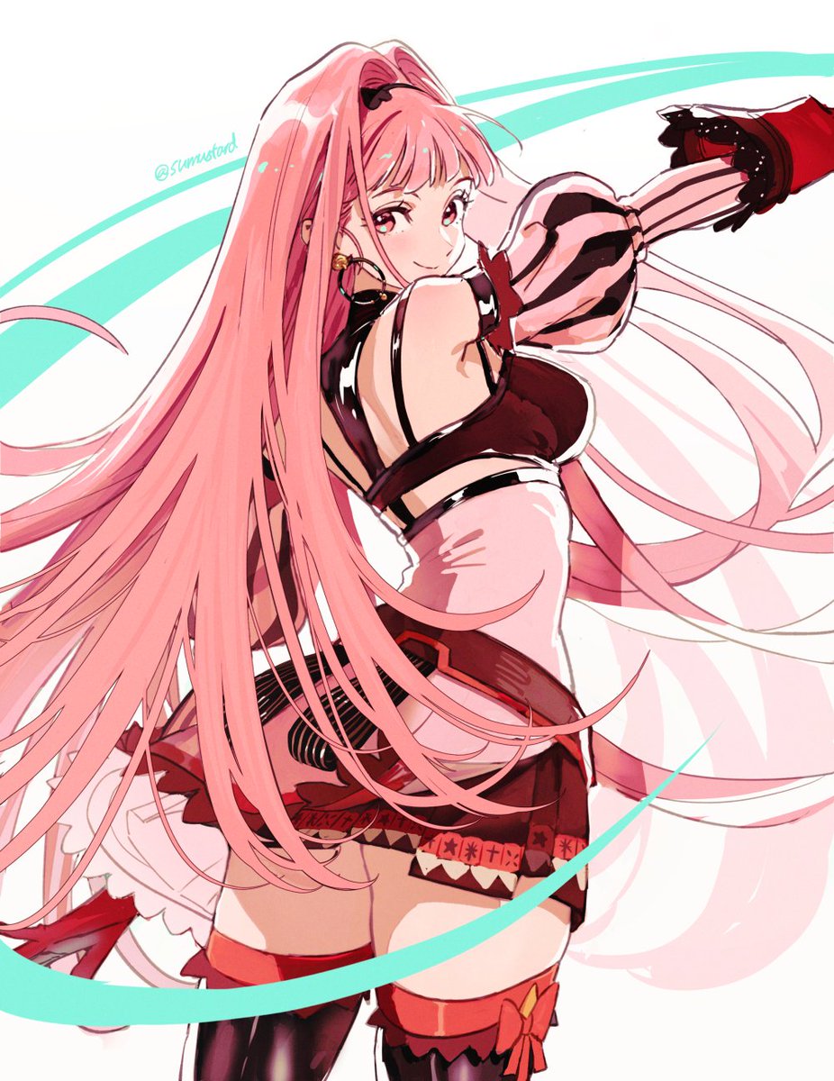 sumustard's tweet image. just a little bit of latex for Hilda🎀
#Hilda #FE3H #ヒルダ