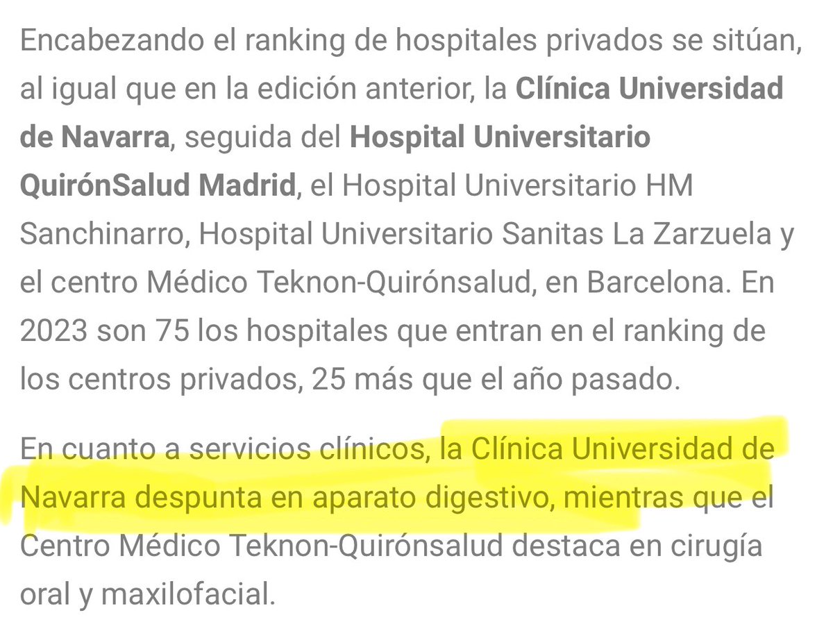Maite Herráiz (@maiteherraiz) on Twitter photo Cuando el Monitor de reputación sanitaria #MRS2023 dice esto de tu equipo, primero agradeces a los que confían en ti, y a continuación piensas en como seguir mejorando. ¡Gracias! <a href="/ClinicaNavarra/">Clínica Universidad de Navarra</a> Cuando el Monitor de reputación sanitaria #MRS2023 dice esto de tu equipo, primero agradeces a los que confían en ti, y a continuación piensas en como seguir mejorando. ¡Gracias! <a href="/ClinicaNavarra/">Clínica Universidad de Navarra</a>