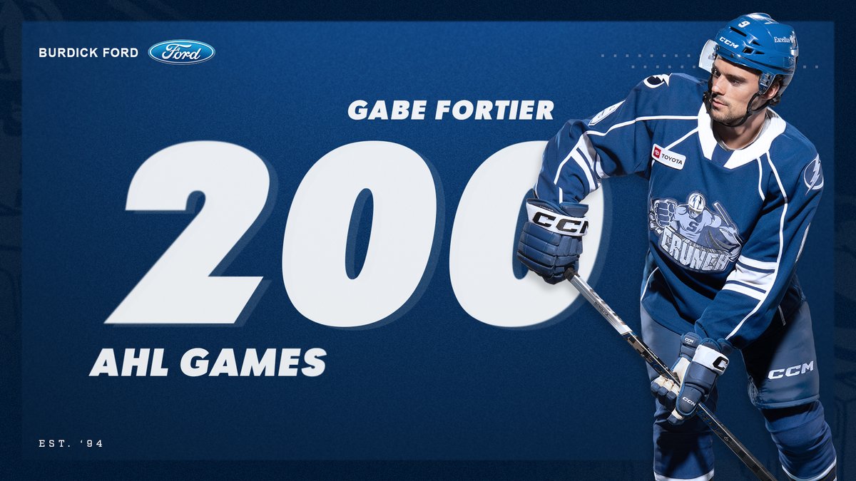 Stick taps to Forts on 200 AHL games!