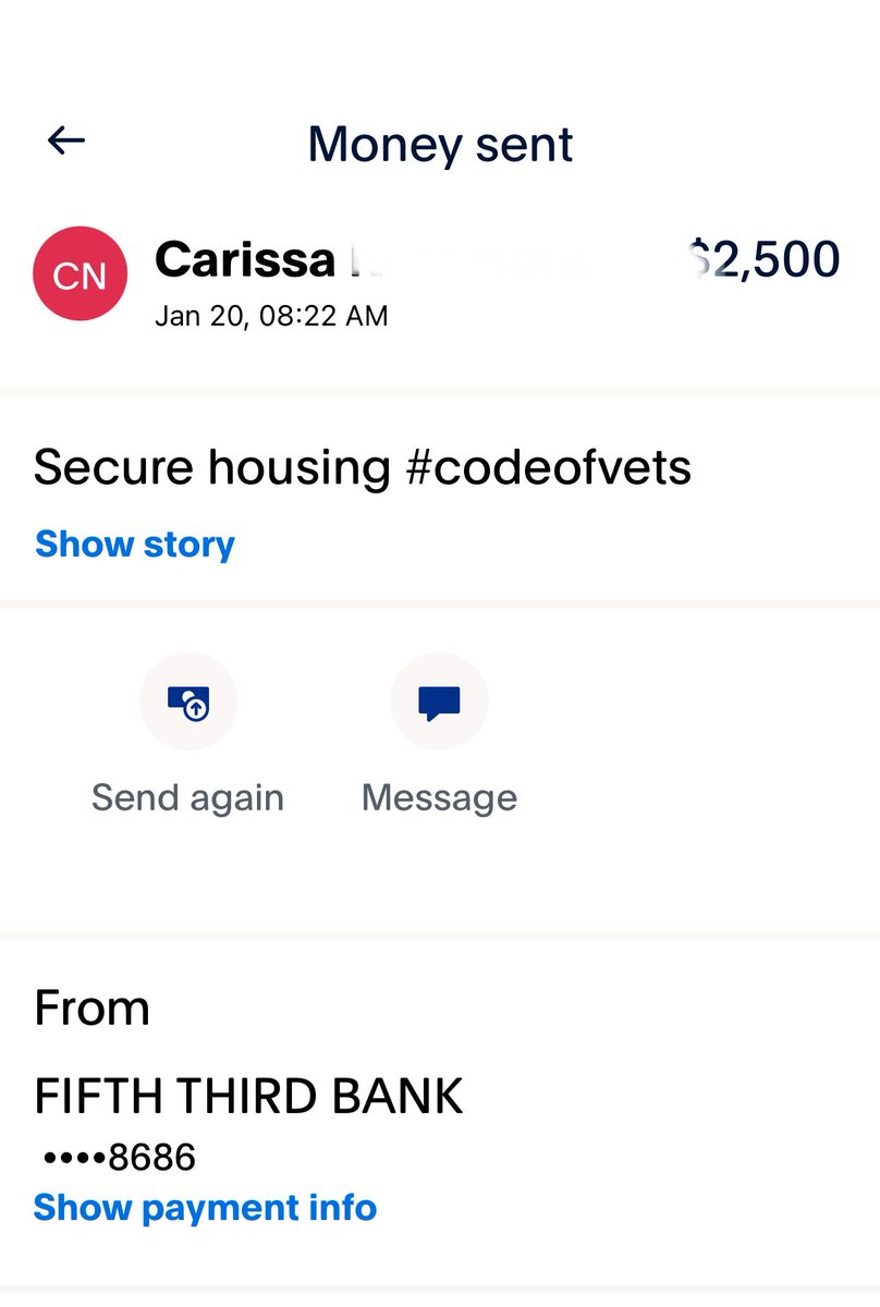 MISSION ACCOMPLISHED

One veteran at a time. #codeofvets