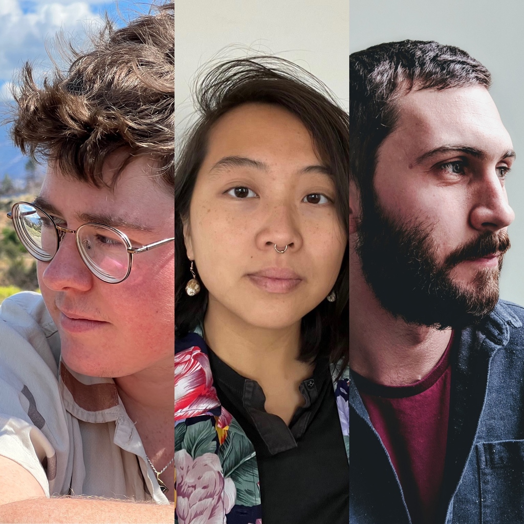 Congrats to the 2024 Open Season winners!⁠ cnf: 'The Pathfinder' by @AChwelos (left) fiction: 'Last Words to a Shooting Star' by Jody Chan (centre) poetry: 'Anything Other Than Itself' by @DBernierCormier (right)⁠ ⁠ Look for them in issue 226.⁠ ⁠ malahatreview.ca/contests/open_…
