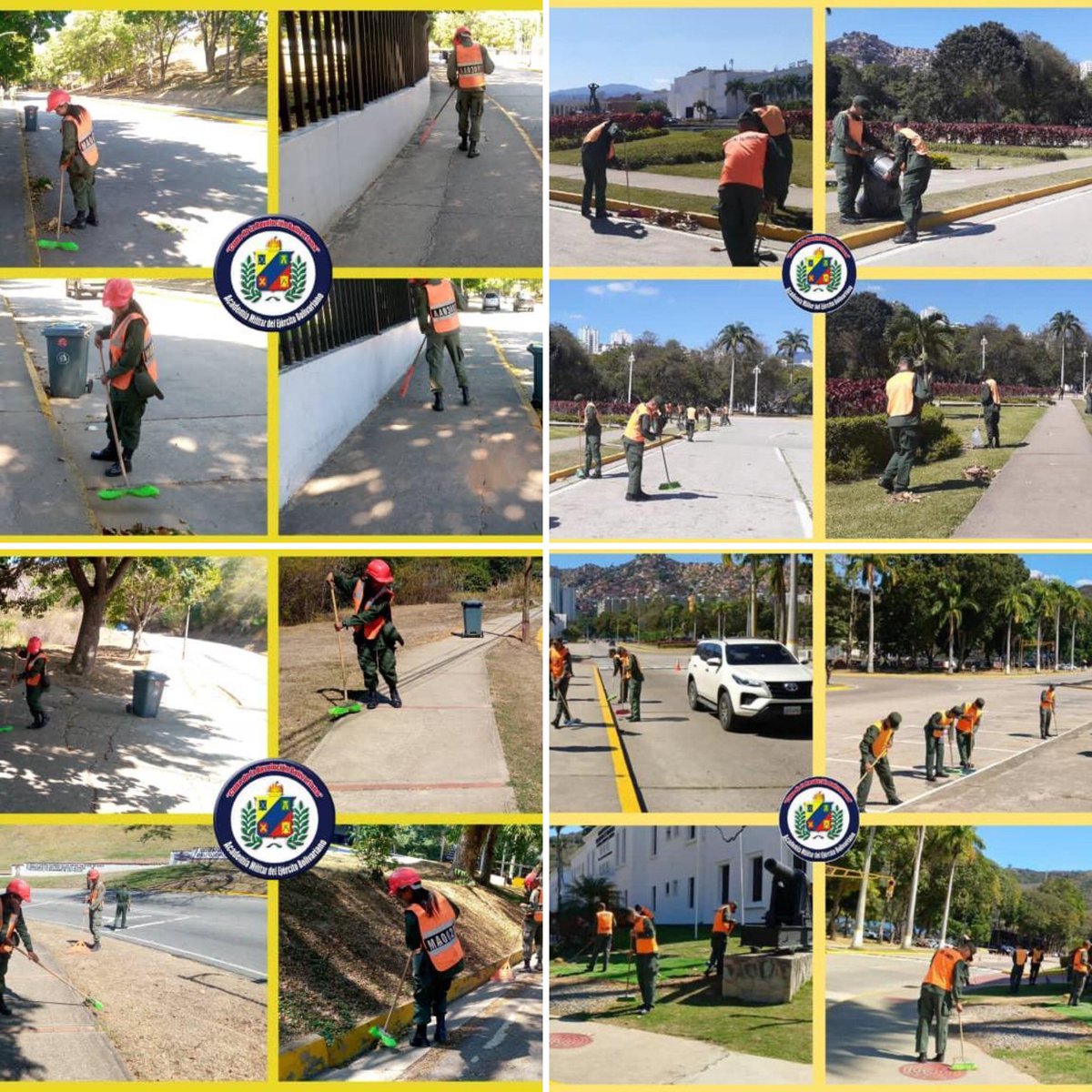 dhernandezlarez's tweet photo. Viernes de mantenimiento ! La #FANB bajo los principios de obediencia, subordinación y disciplina acomete sus responsabilidades de mantener, custodiar y cuidar los bienes y armas de la República.

#IntegrarEsVencer https://t.co/8abb5paw8b