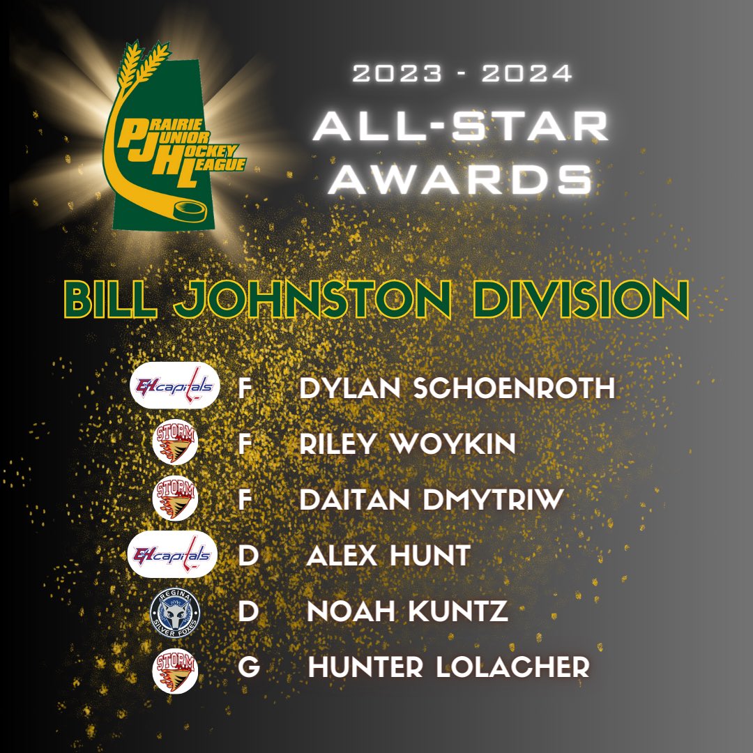 🌾 PJHL Awards 🏒 Congratulations to all recipients!