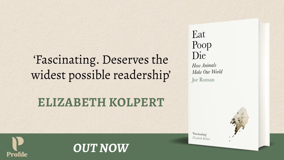 We never thought pooping and dying would ever be this interesting 💩💀 #EatPoopDie is a major work of animal and environmental science written in an engaging, accessible and witty style - now out everywhere books are sold! Learn more: tinyurl.com/ycxyatst