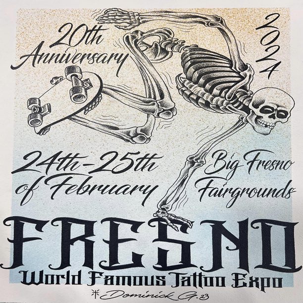 newrock1041's tweet photo. It’s coming! Next month at @BigFresnoFair fairgrounds with #RedwaveTattoo and YOU! Tickets at the door both days. #fresnotattooexpo2024 https://t.co/rlpefecHJX