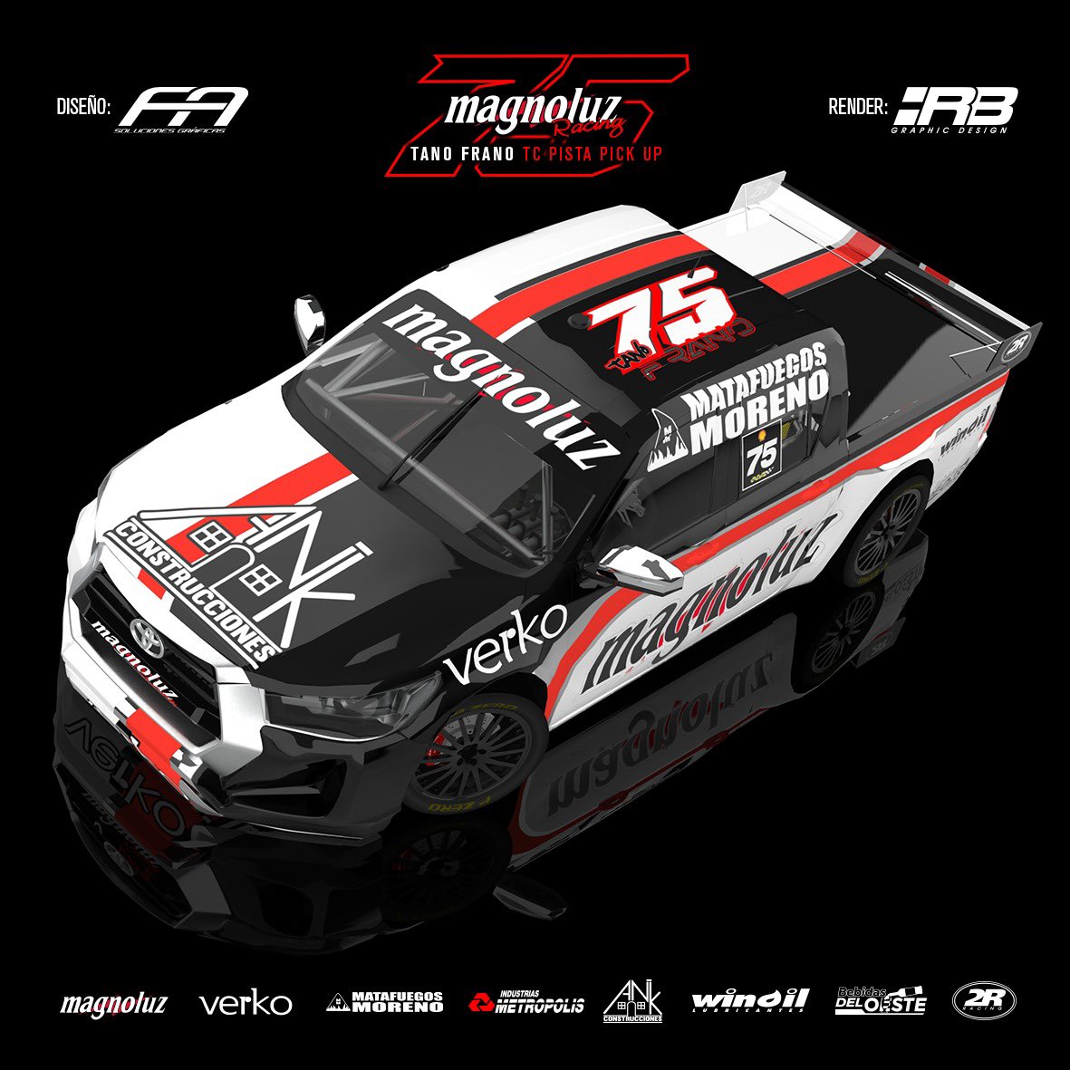 tano_frano's tweet photo. La #75 para la temporada 2024 de #TCPPickUp desde todos los ángulos 🔥🏹. https://t.co/vIDX2vE48Q