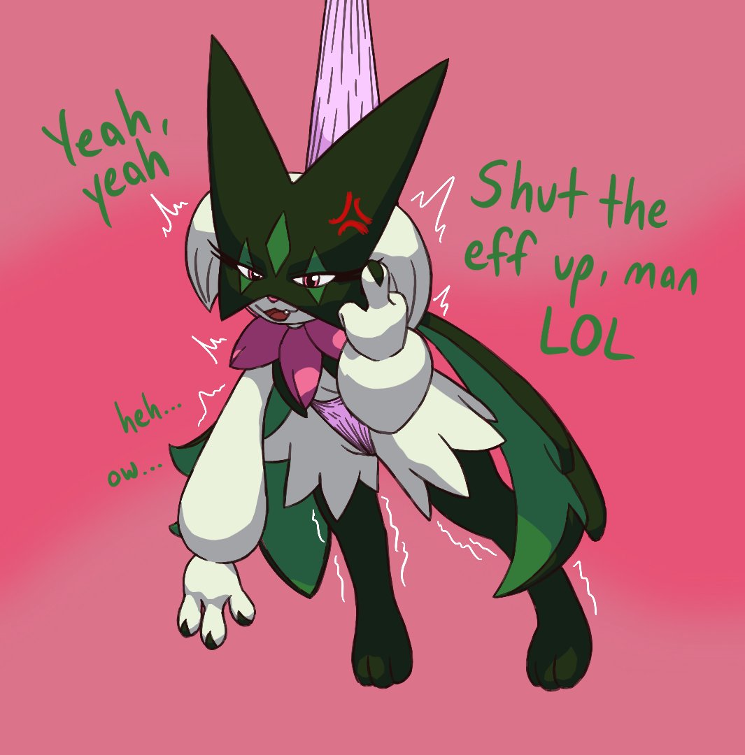 radifurry332's tweet photo. She's not too happy about this either, and is getting pretty frustrated with your teasing. She's a good sport, though. https://t.co/eeW9U4sf0q