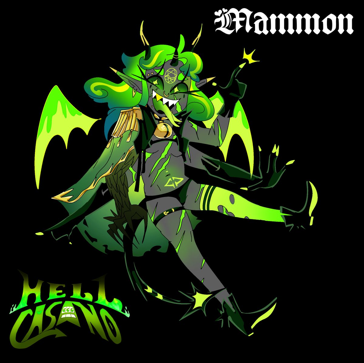 SweetsNeptune's tweet photo. MAMMON.
#HELLCASINO #art #ZAELANDAWONDERWORLD https://t.co/MSVshBg4Vy
