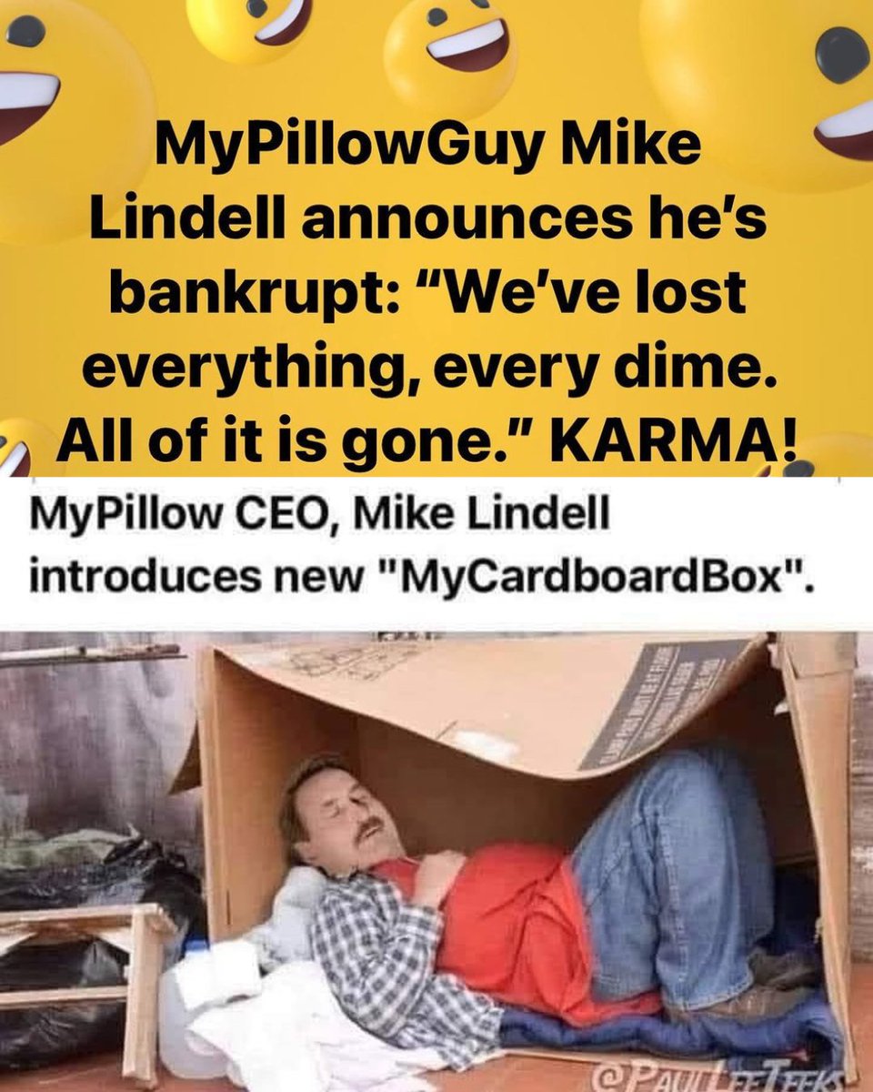 SlavaDeBonkski's tweet photo. @ADirtyRottenDog @MuircheartaighD @bingbingbong500 @bettypge69 @doug_in_nc @Ezim79 @poppij @kristyshl @zazzybritches @62WalterP @vaato5455 @GDThor1 @MairScott3 @GangstaMimi @nugent578 @patricia_millin @TammieCrofttg @BernadetteNTF @RockyMtnView @impinkestgirl @sierran2482332 @KeepsAtIt @CartistNy @politiolyc @tRick_the_only @sugar1420 @RegVickers @BandieraNancy @Beleafer1 @Ldogls @Name22412547 @TheSteveTheCat @gojoe_joe @CunningSq16 @sbootsie1 @Cha51brolll19 @OklahomaPatrio1 @McGeezer72 @TilghmanChris @BlueWave_resist @KITTYBAYOUTSFAN @MykeyCantona7 @ldog562 @oldmanliver @yolalindayola @bobbiejaneV @alice4u2010 @CirclesSpinning @SnyderGm #MyPillow #MikeLindell #PillowGuy #MyKarma #MyCardboardBox https://t.co/OrbllQKpBL