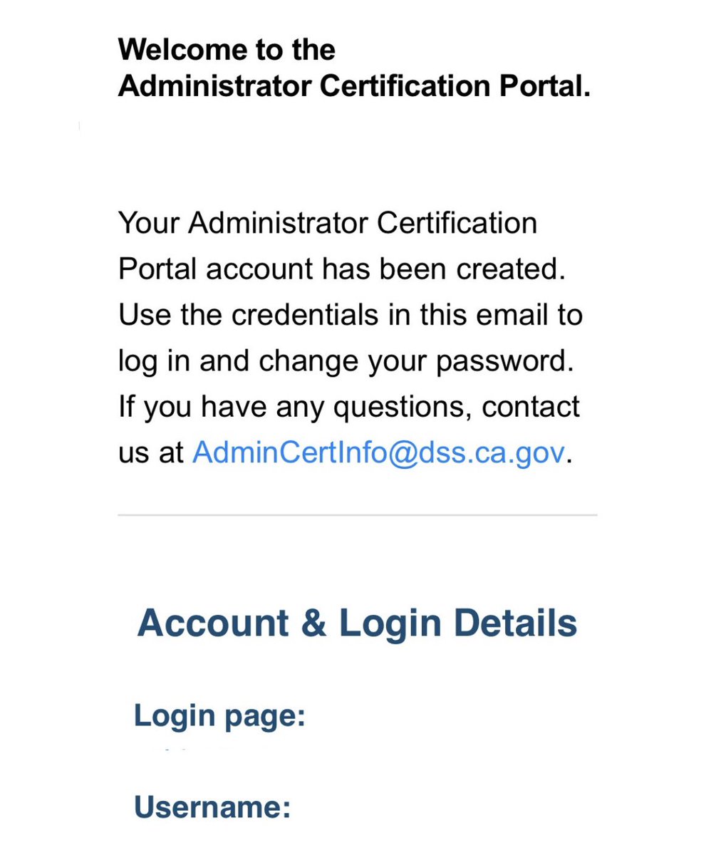 sctrainingteam's tweet image. 🚨 UPDATE 🚨 
Administrators will now be able to submit their renewal certification application ONLINE! Look out for an email containing your login username and password to do so!