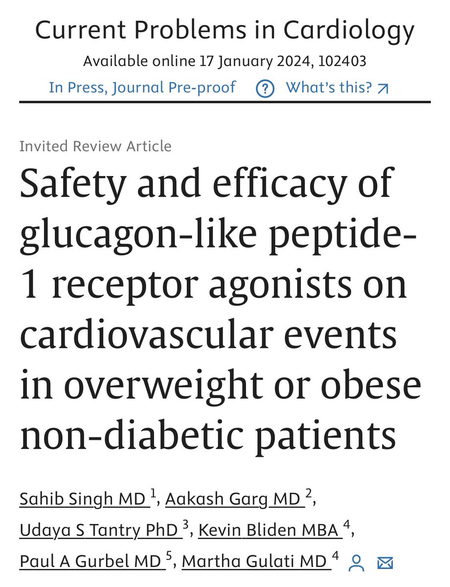 New publication @SinaiBmoreIMRes @CurrProbsCardio. Thank you @Dr_AGarg_MD @DrMarthaGulati and all the co-authors. sciencedirect.com/science/articl…