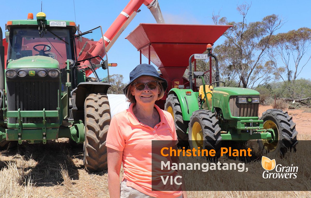 🚜 #PaddockPerspective Christine Plant farms with her family at Manangatang, VIC.

'At the moment, the sprayer has been going fairly nonstop! Since harvest finished, we have nearly finished the second summer pass.'

👉 Read more from Christine: bit.ly/3vQK8IA