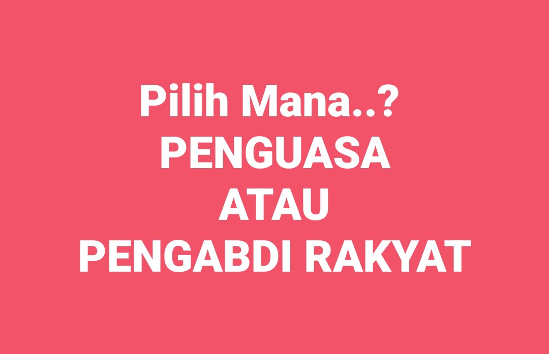 Ganjar Pengabdi Sdh terbukti
Yg setuju mana suaranya?