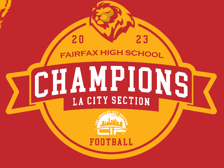 FAIRFAX FOOTBALL FANS get your LA CITY SECTION CHAMPIONSHIP merchandise and help us raise funds for the program at madeinvsa.com/FAIRFAX-HIGH-S…