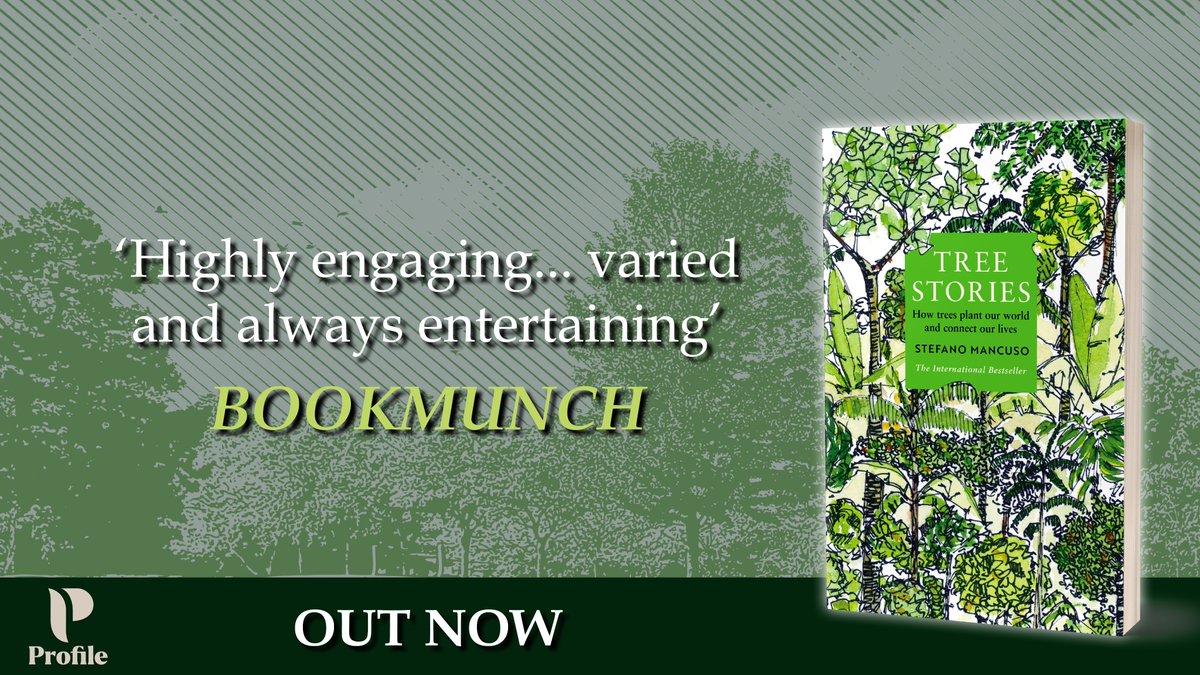 ProfileBooks's tweet image. From art to politics, science to crime, these are the stories of the trees that have shaped life on Earth🌳

#TreeStories by Stefano Mancuso is now out in paperback!

Learn more: tinyurl.com/4tspn7th