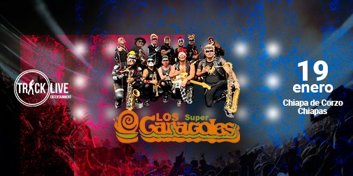 TrackLiveEnt's tweet photo. Hoy la noche se prende de luz y color con la presencia en el escenario de #ChiapadeCorzo de @Caracolesmusic 👨🏽‍🎤👩🏽‍🎤🧑🏽‍🎤🎶🎧

¡Vive la fiesta 🥳! ¡Te esperamos! ✨😎

#trackliveent #EquipoTLE #Booking #musicaenvivo https://t.co/rZFXqM6C5p