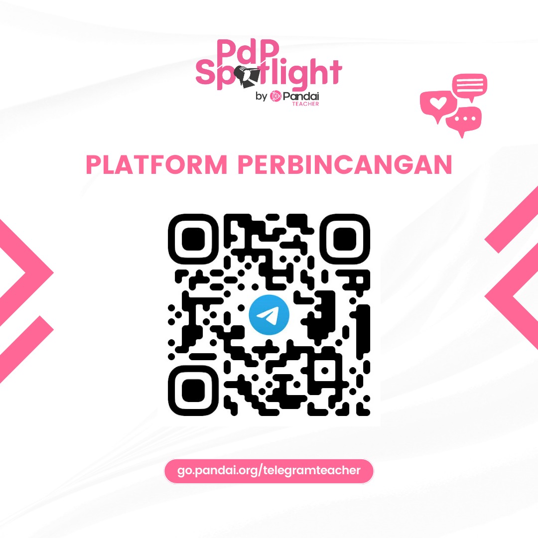 PdP SPOTLIGHT: UPSKILLING KOMPETENSI DIGITAL GURU!
📣📢12 Pembentang, 12 Pengalaman yang Berbeza, 1 Fokus Transformasi Bilik Darjah📣📢
Mari bersama pada
🗓️20.01.2024 (Sabtu)
⏰10.00 AM - 5.30 PM
📍YouTube @Pandaiofficial
Daftarkan diri anda segera di go.pandai.org/spotlight