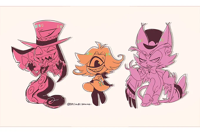 再掲ですが配信おめでとうございます#Hazbinhotel #ハズビンホテル