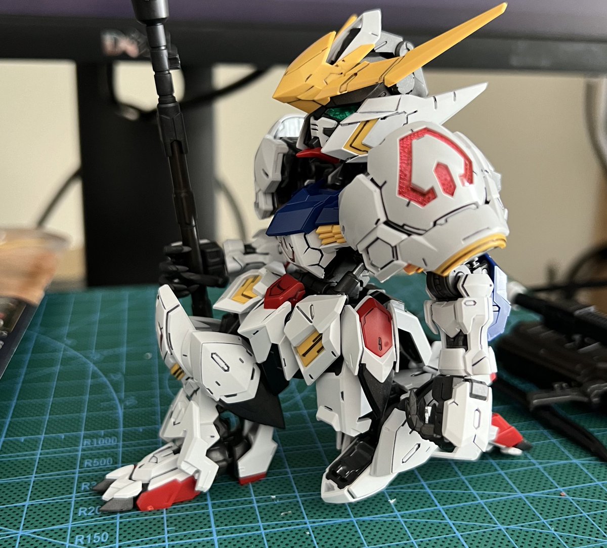 TypeArmour's tweet image. Gotta say, Bandai is 2 for 2 with the MGSD line 👌 #buildcomplete #gunpla