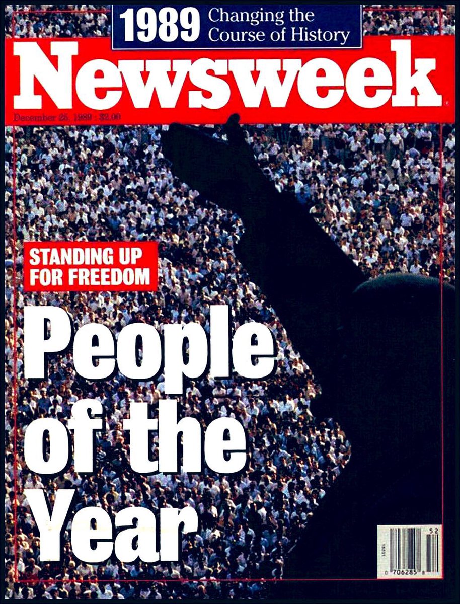 34 years ago, on 19/20 Jan. 1990, 26,000 Soviet troops stormed Baku to crush #Azerbaijan’i people’s freedom movement that had become so unprecedented in USSR that @Newsweek had used a photo of Azerbaijani protestors for its Dec. 1989 cover titled “People of the Year” #OTD