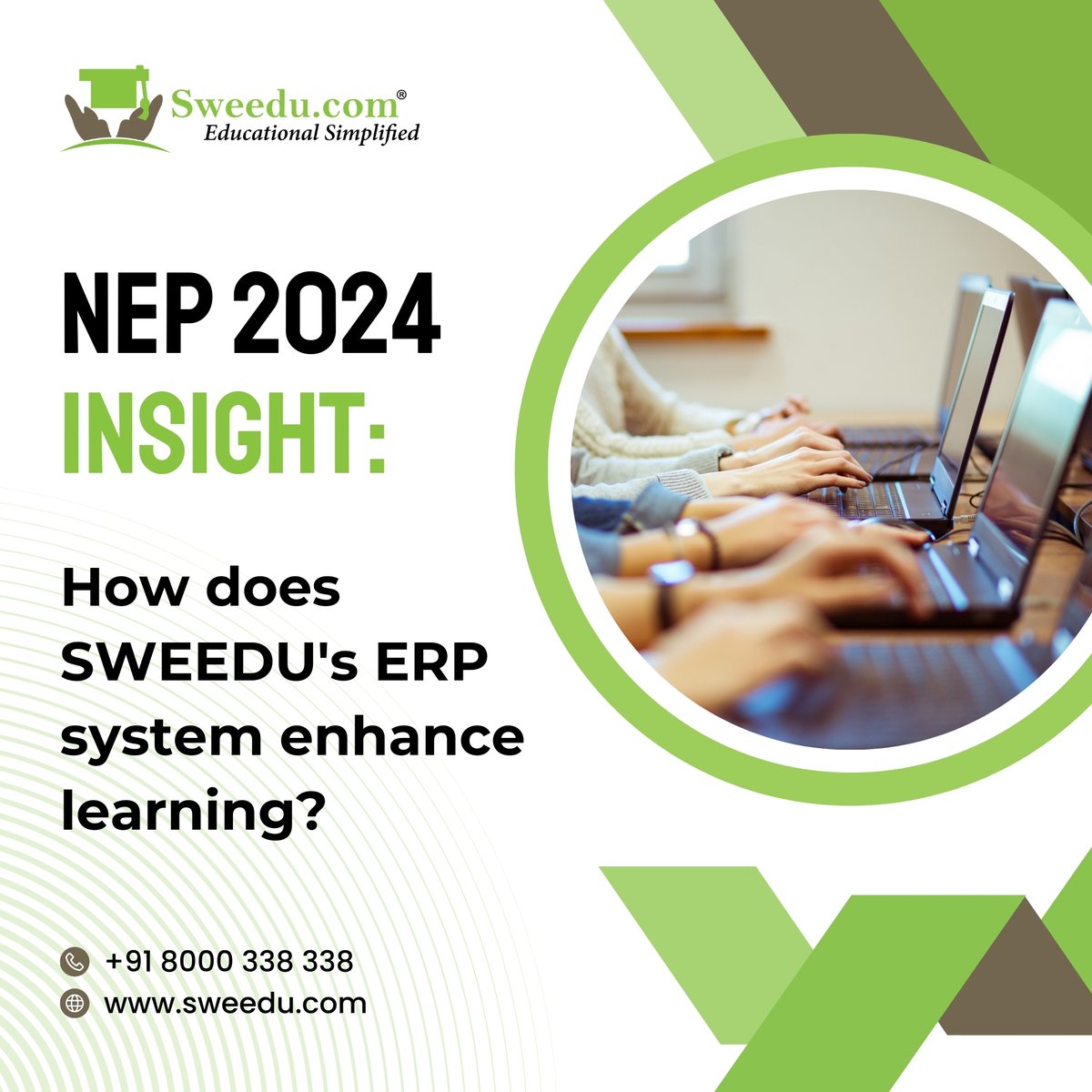 Learn more: sweedu.com

#SWEEDU #erpsystem #schoolerpsystem #schoolerpsoftware #SchoolManagementERP #integratedschoolplatform #schoolmanagementsoftware #schoolerp #schoolmanagementsystem #NEP2020 #NationalEducationPolicy #educationpolicy2020