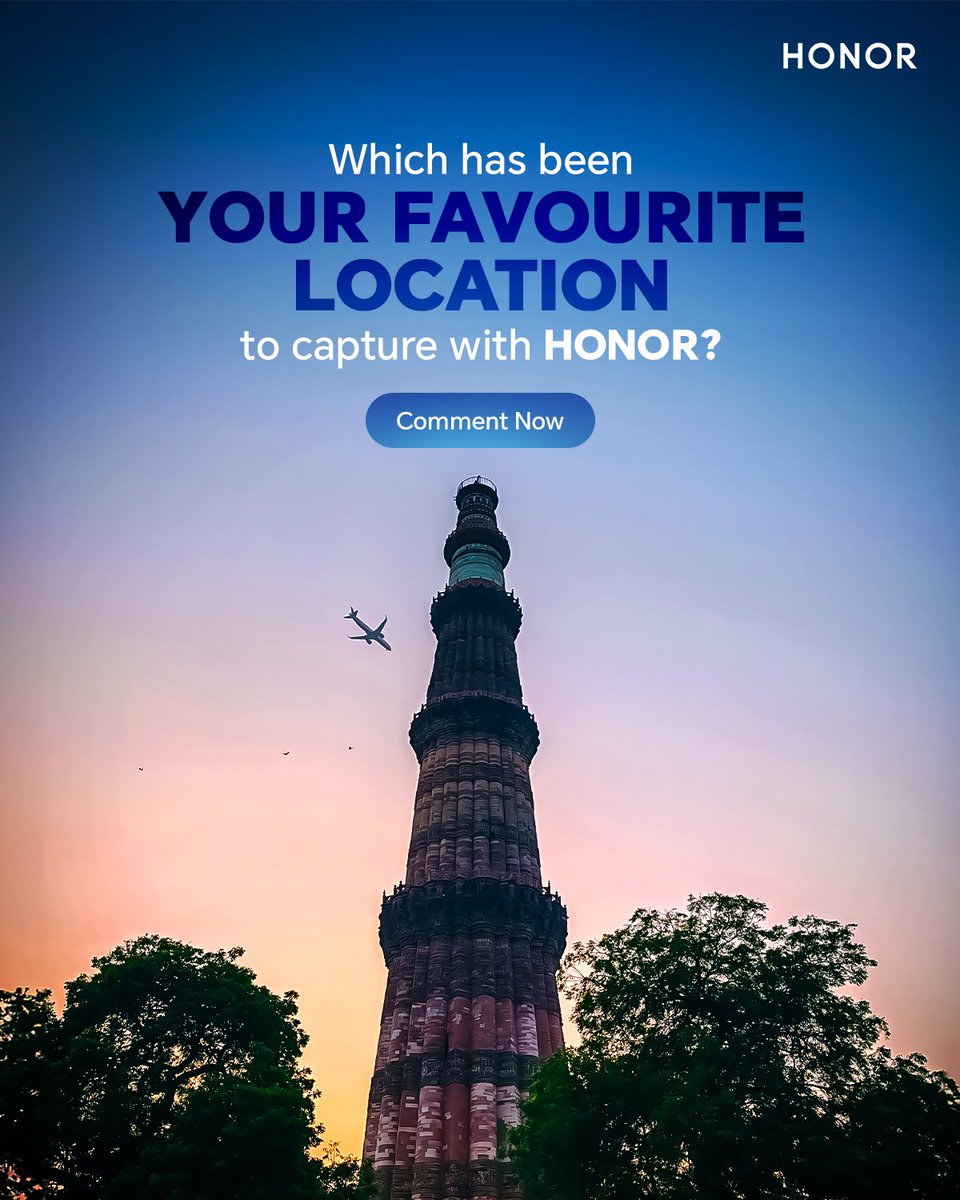 Tell us which places you’ve loved capturing with HONOR. 📸 

Go, drop them below.

#HONOR #ShareYourVibe