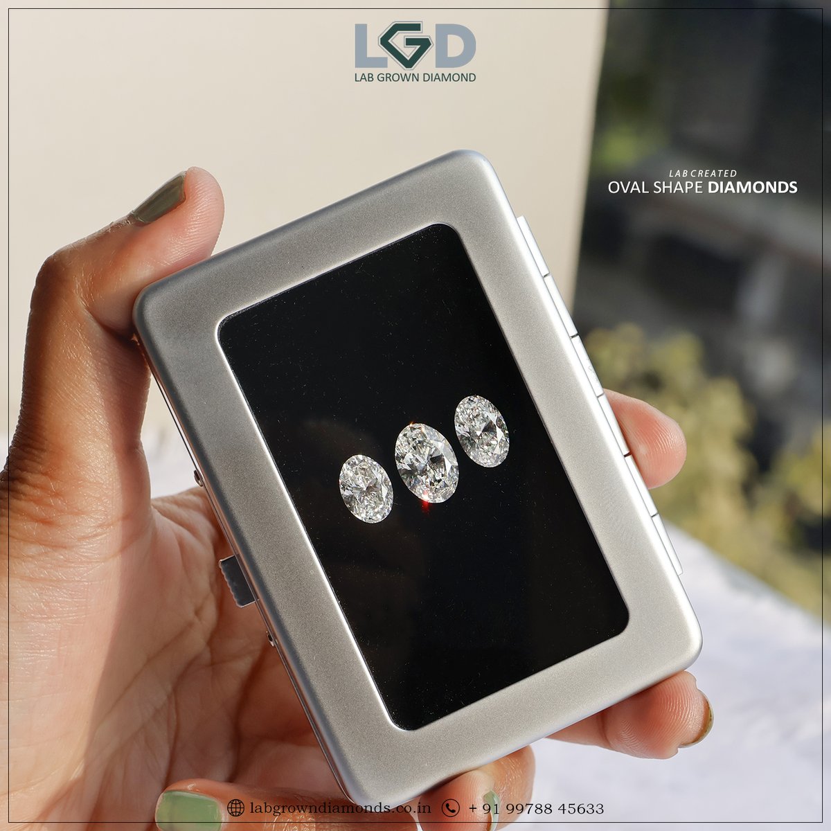 LabGrownDiamon2's tweet image. Lab-created oval diamonds where the allure of a classic shape meets the ethics of conscious luxury.

For inquiries:
Call 📞 : +91-9978845633
Visit : labgrowndiamond.co.in
☟ WhatsApp Below ☟
api.whatsapp.com/send/?phone=91…

#ovalshapediamond #labcreated #cvd #fancydiamond #labgrown