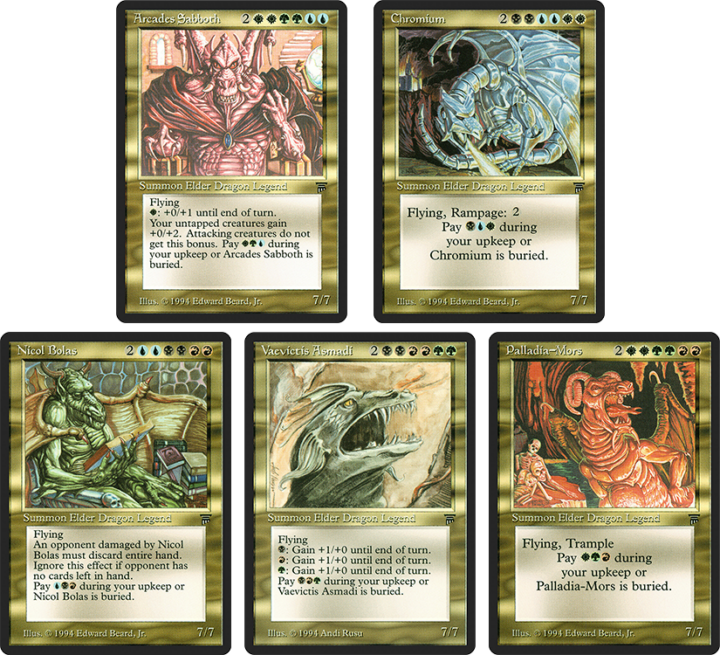 ghirapurigears's tweet photo. You know what I want to see? Insanely high powered, balls to the wall tier cedh decks built with the original five elder dragons as commanders. https://t.co/PI8miGhWzV