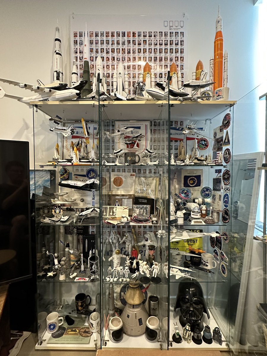 Recently moved and reshuffled my Shuttle/Space Station/XPlane collection. I’m adding an X-2 next month, I’m pretty sure I am done collecting.