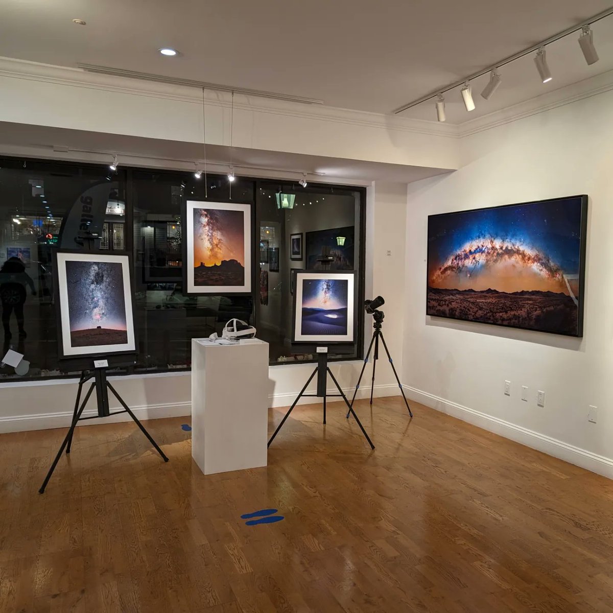 Opening night of my first gallery show. What a dream come true. Seeing my work in this format and sharing it with enthusiastic guests was absolutely incredible.