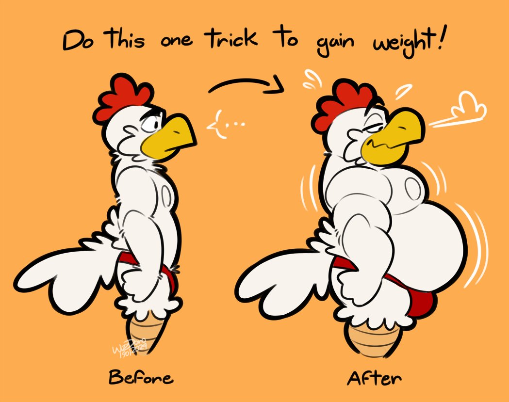 Do this one trick to gain weight!