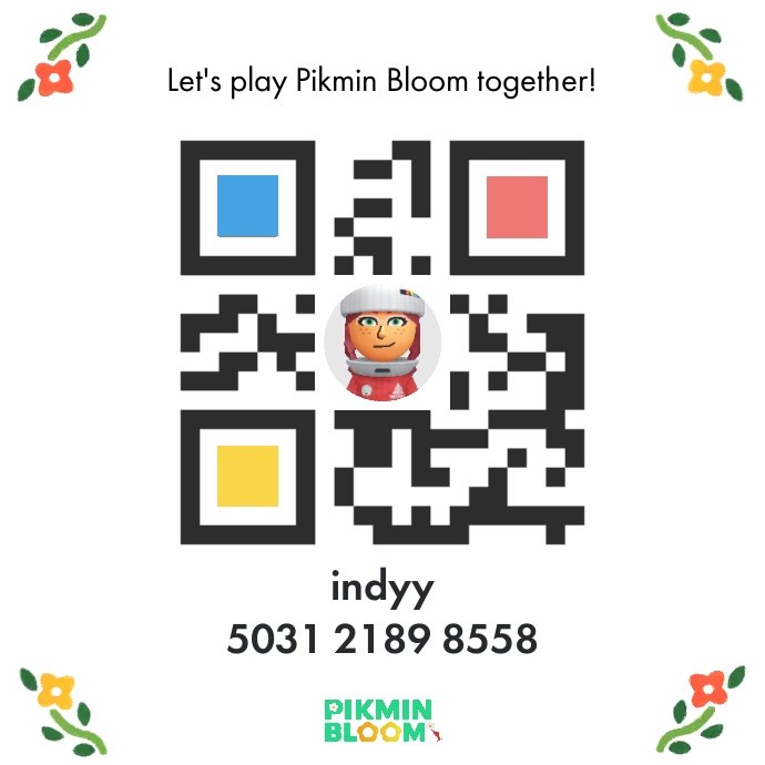 Indycat07's tweet image. Let's play Pikmin Bloom together! My friend code is: 503121898558