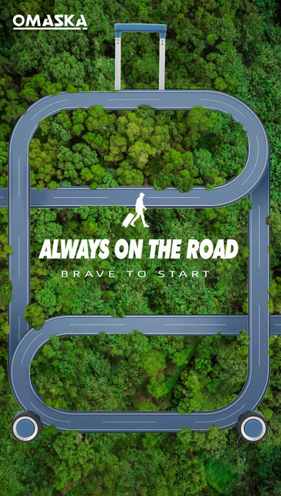 Omaska_'s tweet image. Whether you're navigating the urban jungles or the actual ones, OMASKA is here to remind you that it's "Brave to Start" – brave to step out into the unknown and embrace every experience that comes your way. #luggage #ppluggage #omaska #factory