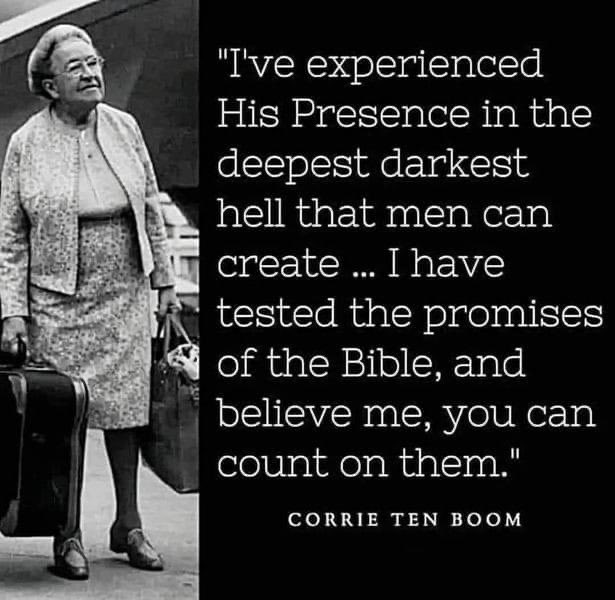 Dutch Corrie ten Boom was not a Jew. She and her sister hid them under their floor and closet. She and her dad, sister & family were sent to prison by Nazis. She changed the world. #Read  #TheHidingPlace by Corrie.