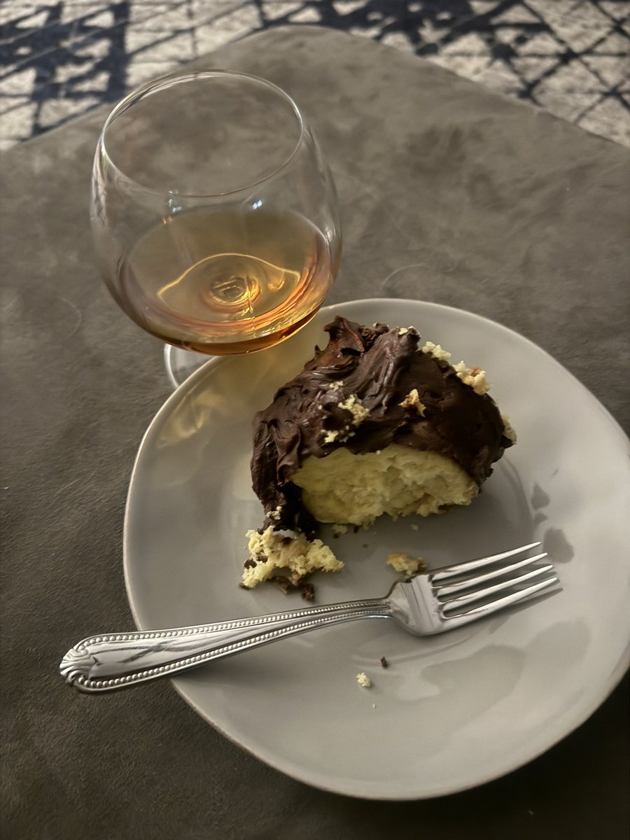 Bourbon and homemade cake to celebrate my first NSF award! #NSFfunded