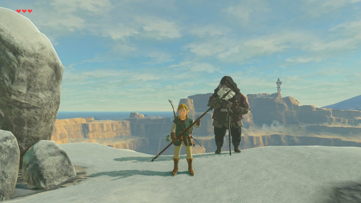 MaxMtzDiaz's tweet photo. Cima del Monte Hylia #BreathoftheWild #NintendoSwitch https://t.co/gHtoVZGq8p