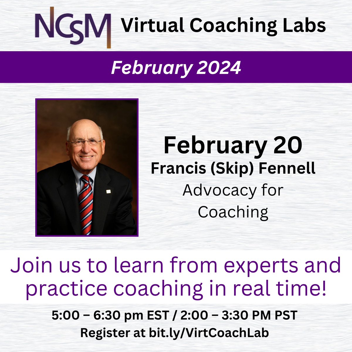 🧡 Thanks to everyone who was able to join us at the last virtual coaching lab! There are still two labs left and there is still time to register. Register now at bit.ly/VirtCoachLab #NCSMBOLD